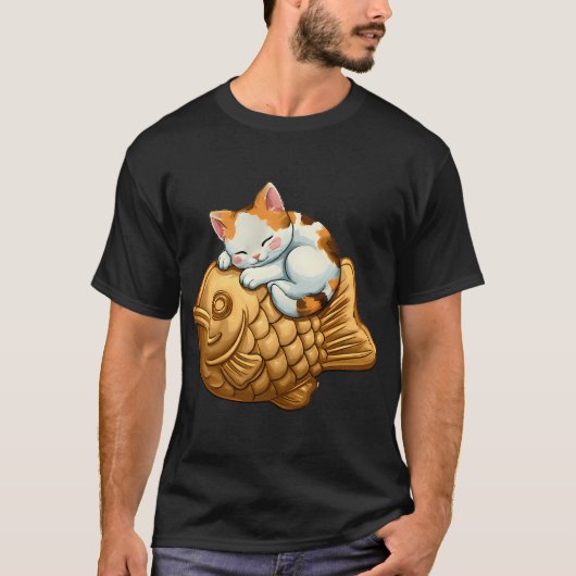 Taiyaki Neko T-shirt (Voorkant)