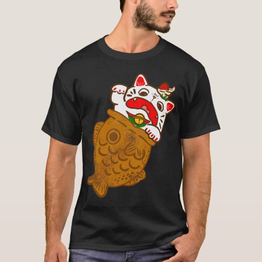 Taiyaki Neko T-shirt (Voorkant)