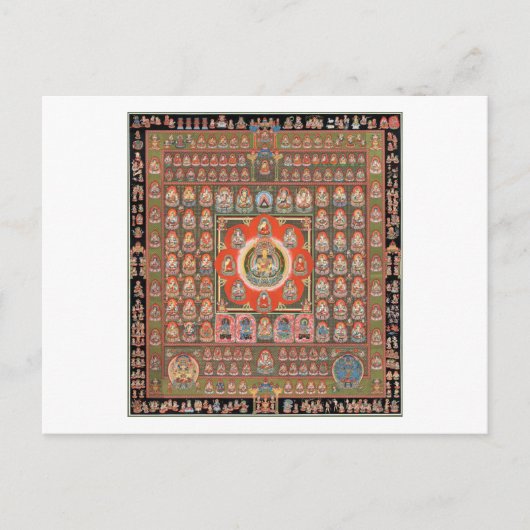 Taizokai Mandala Briefkaart (Voorkant)