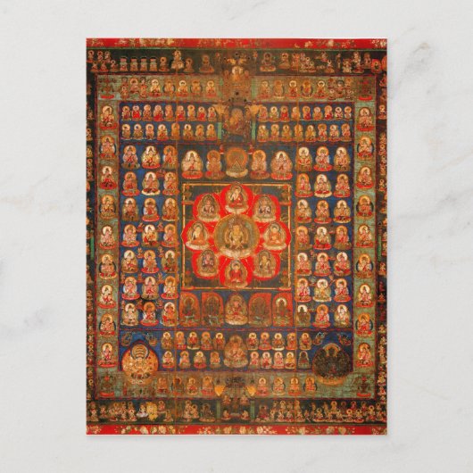 Taizokai Mandala Briefkaart (Voorkant)