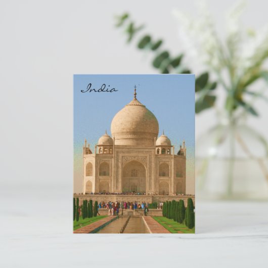 taj bright india briefkaart (Staand voorkant)