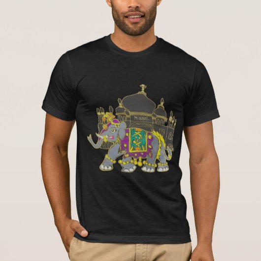 Taj Elephant T-shirt (Voorkant)