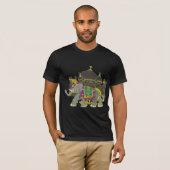 Taj Elephant T-shirt (Voorkant volledig)