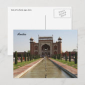 taj gate briefkaart (Voorkant / Achterkant)