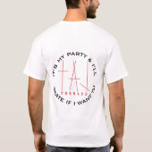 TAJ - HET IS MIJN PARTIJ T-SHIRT (Achterkant)