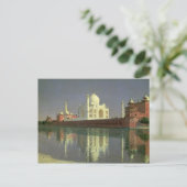 Taj Mahal, 1874-76 Briefkaart (Staand voorkant)