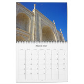 taj mahal 18 maand 2027 kalender (Mar 2027)