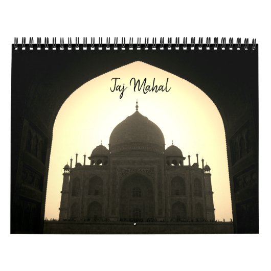 taj mahal 18 maand 2027 kalender (Hoes)