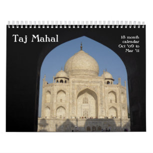 taj mahal 18 - maandenkalender kalender