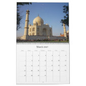 Taj Mahal 2027 Kalender (Mar 2027)