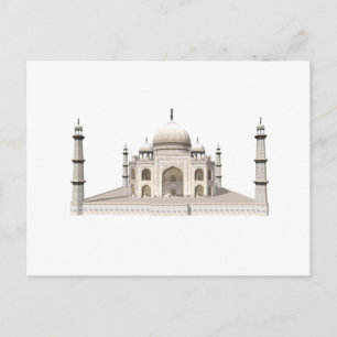 Taj Mahal: 3D-model: Briefkaart