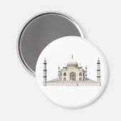Taj Mahal: 3D-model: Magneet (Voorkant / Achterkant)
