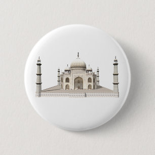 Taj Mahal: 3D-model: Ronde Button 5,7 Cm
