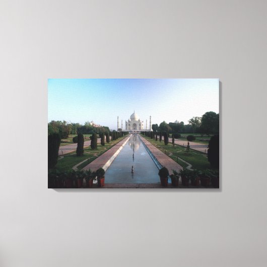 Taj Mahal 7 Canvas Afdruk (Voorkant)