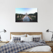 Taj Mahal 7 Canvas Afdruk (Insitu (Slaapkamer))