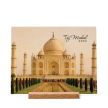 Taj Mahal Agra India Aquarel Reis