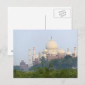 Taj Mahal, Agra, India Briefkaart (Voorkant / Achterkant)