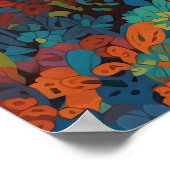 Taj Mahal Agra India Home Kantoor Wall Art Poster (Hoek)