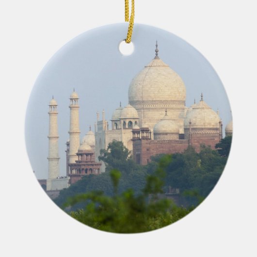 Taj Mahal, Agra, India Keramisch Ornament (Voorkant)