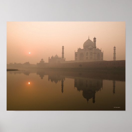 Taj Mahal, Agra, India Poster (Voorkant)