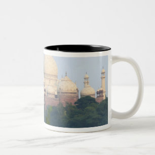 Taj Mahal, Agra, India Tweekleurige Koffiemok