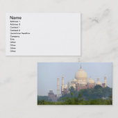 Taj Mahal, Agra, India Visitekaartje (Voorkant / Achterkant)