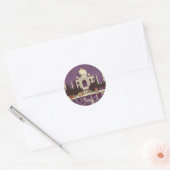 Taj Mahal, Agra Ronde Sticker (Envelop)