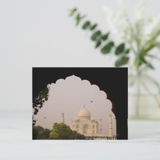 Taj Mahal, Agra, Uttar Pradesh, India 2 Briefkaart (Staand voorkant)
