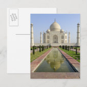 Taj Mahal, Agra, Uttar Pradesh, India, Briefkaart (Voorkant / Achterkant)