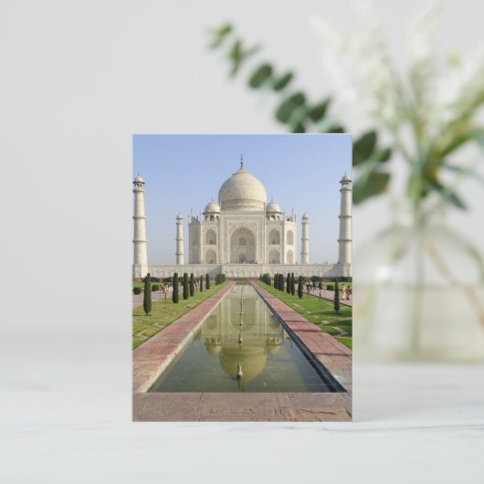 Taj Mahal, Agra, Uttar Pradesh, India, Briefkaart (Staand voorkant)