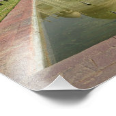 Taj Mahal, Agra, Uttar Pradesh, India, Foto Afdruk (Hoek)