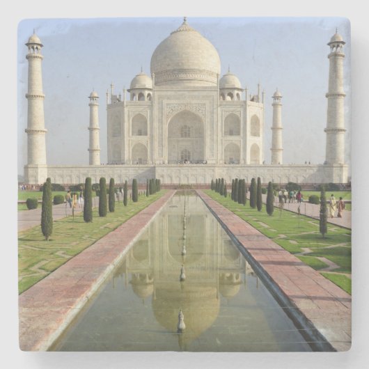 Taj Mahal, Agra, Uttar Pradesh, India, Stenen Onderzetter (Voorkant)