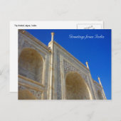 taj mahal arch briefkaart (Voorkant / Achterkant)