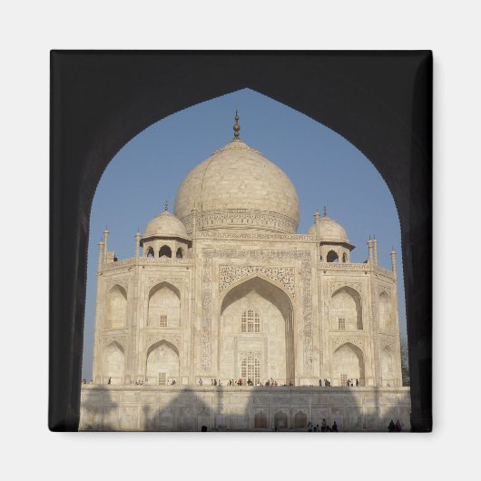 taj mahal arched magneet (Voorkant)