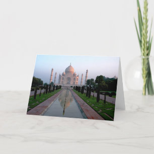 Taj Mahal at daybreak Kaart
