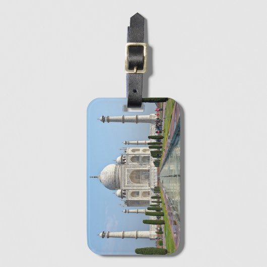 Taj mahal bagagelabel (Voorkant (verticaal))