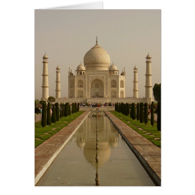Taj Mahal Blank Kaart (Voorkant)