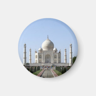 taj mahal blauw magneet