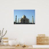 taj mahal blauw poster (Keuken)