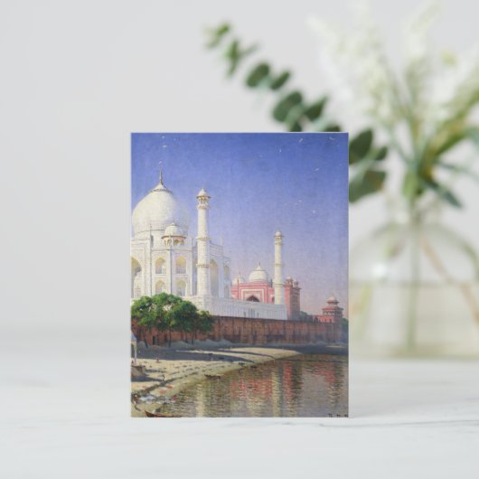 Taj Mahal Briefkaart (Staand voorkant)