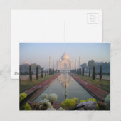 Taj Mahal Briefkaart (Voorkant / Achterkant)