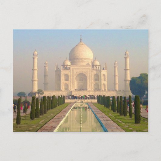 Taj Mahal Briefkaart (Voorkant)