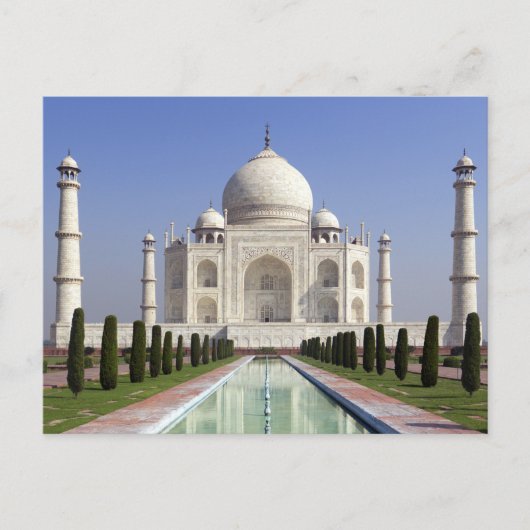 Taj Mahal Briefkaart (Voorkant)