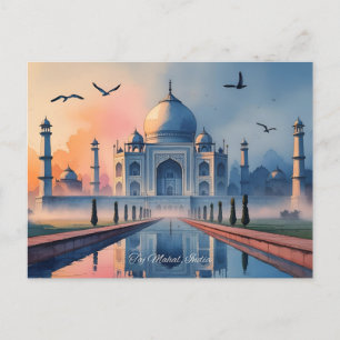 Taj Mahal Briefkaart