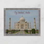 TAJ MAHAL BRIEFKAART (Voorkant)