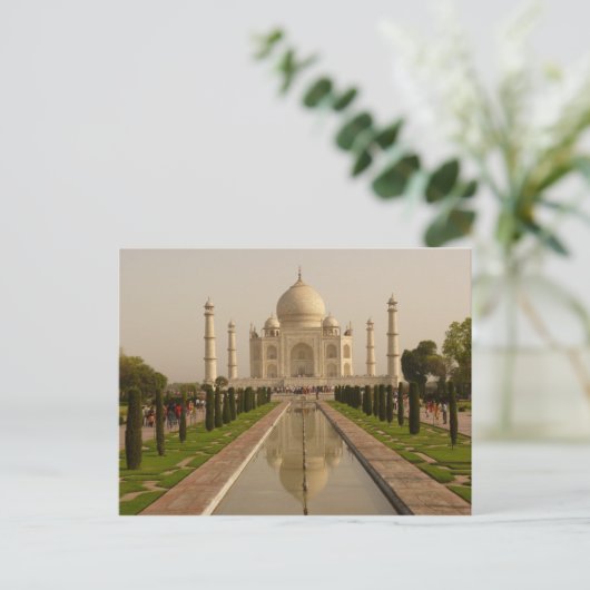 Taj Mahal Briefkaart (Staand voorkant)