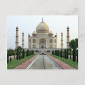 Taj Mahal Briefkaart (Voorkant)