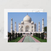 Taj Mahal Briefkaart (Voorkant / Achterkant)