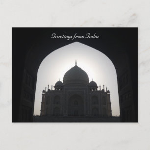 taj mahal briefkaart