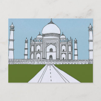 Taj Mahal Briefkaart